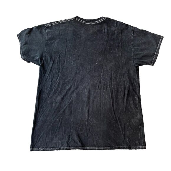 WEDNESDAY Addams Family Nevermore T-Shirt Sz S Adult Black Purple Graphic Unisex - Picture 8 of 8